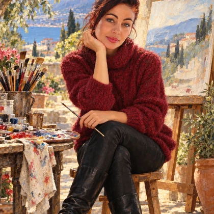 The Artist's Mediterranean Atelier
